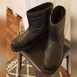 Totes Men's  Snow Luke Winter Boots Zipper Weatherproof Commuter Size 9